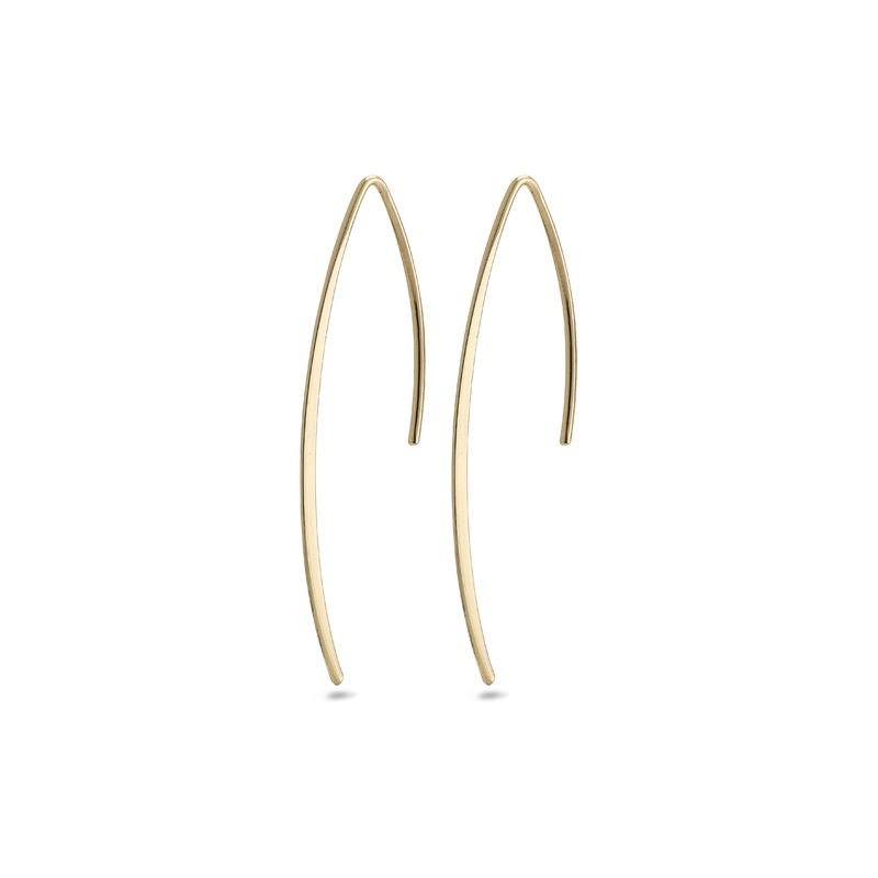 AGATHA earrings gold-plated