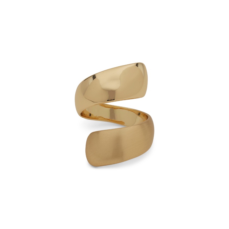 ALMA ring gold-plated