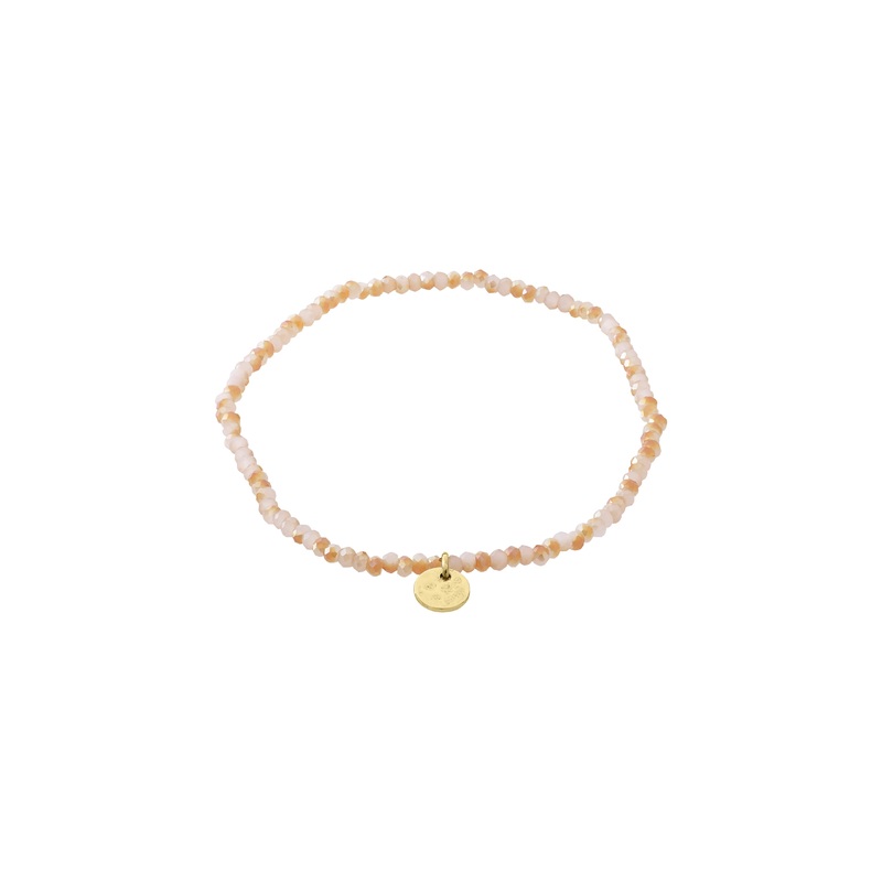 INDIE bracelet rose, gold-plated