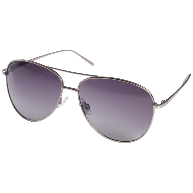 NANI pilot sunglasses grey/hematite-plated