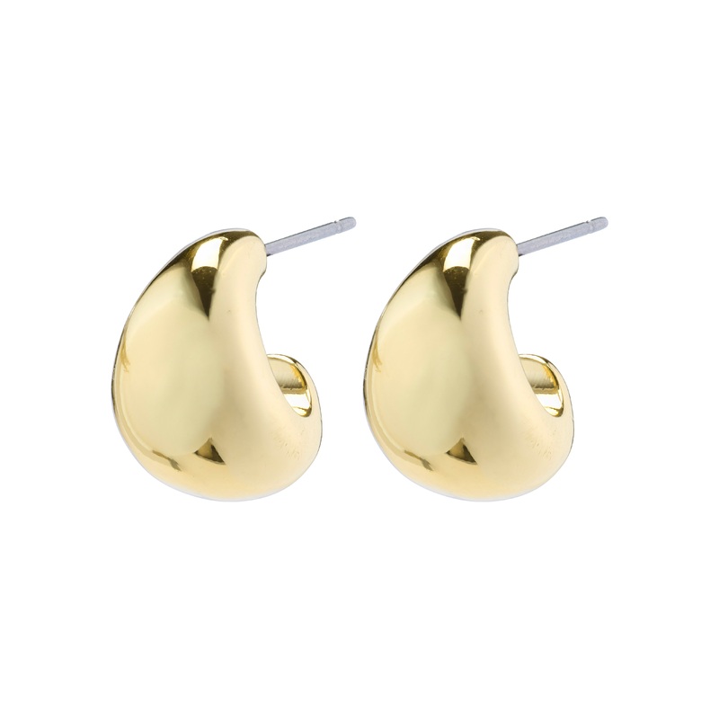 ALEXANE chunky mini hoop earrings gold-plated