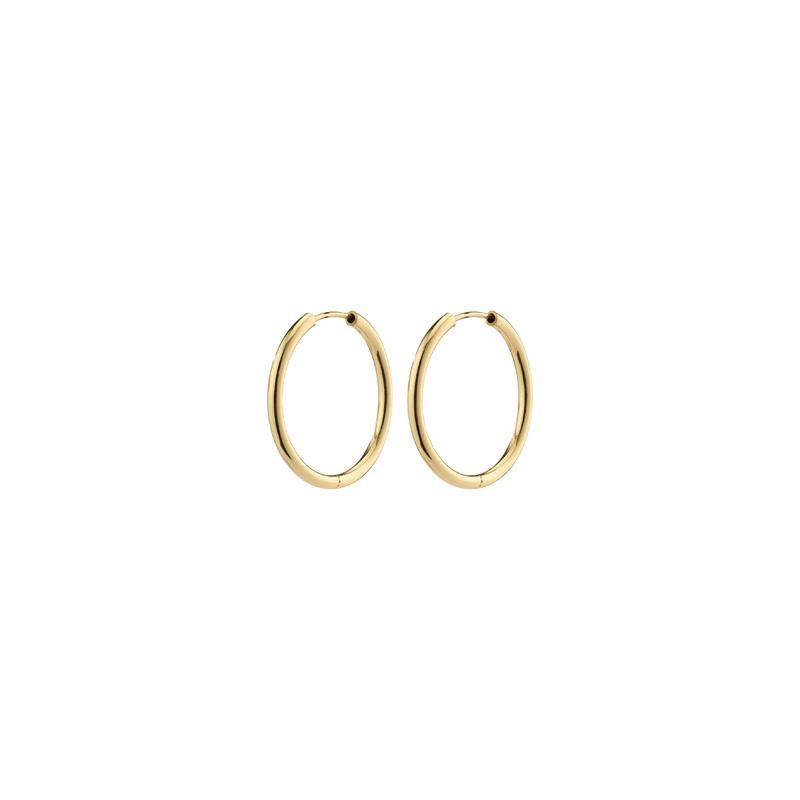 APRIL small hoop earrings gold-plated
