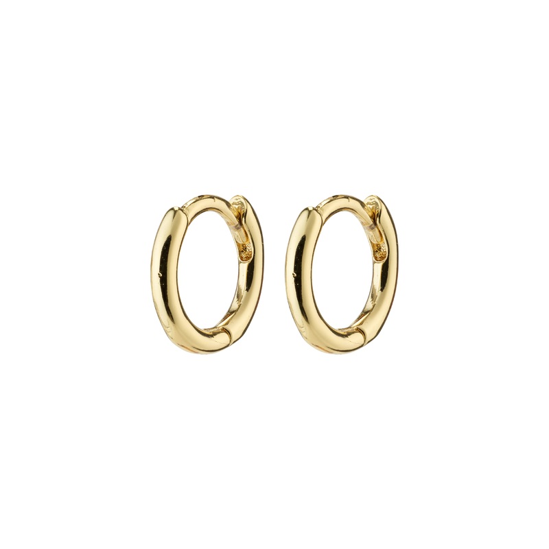 EANNA huggie hoops gold-plated