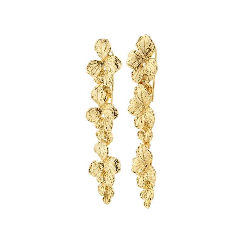 ECHO earrings gold-plated