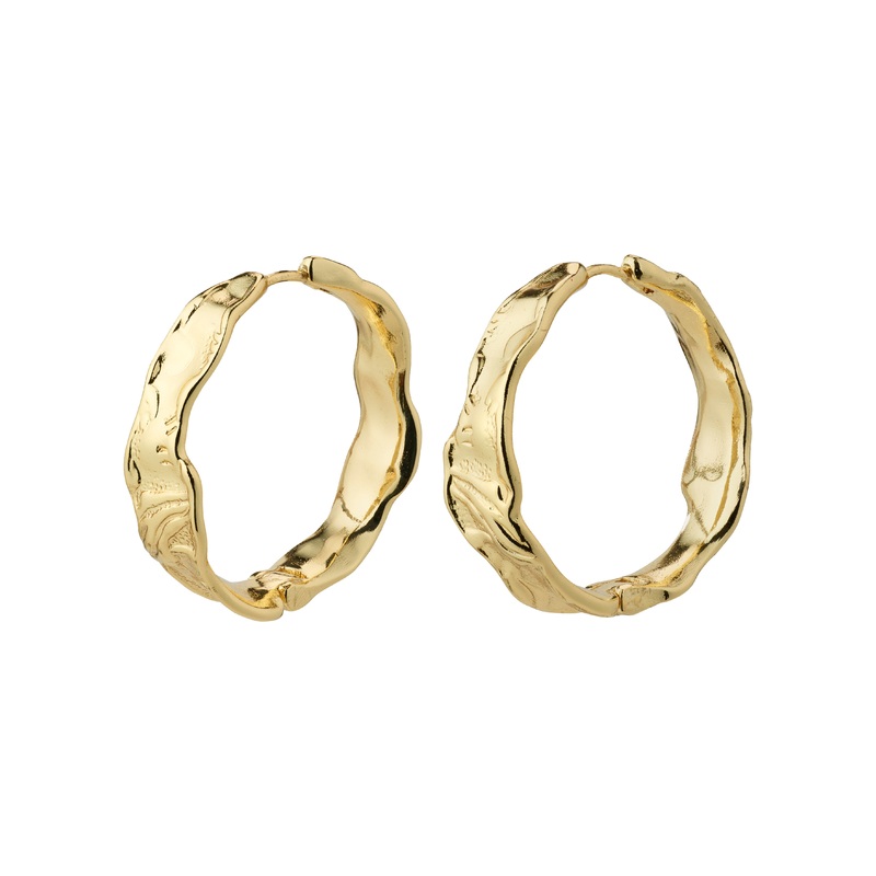 JULITA hoop earrings gold-plated