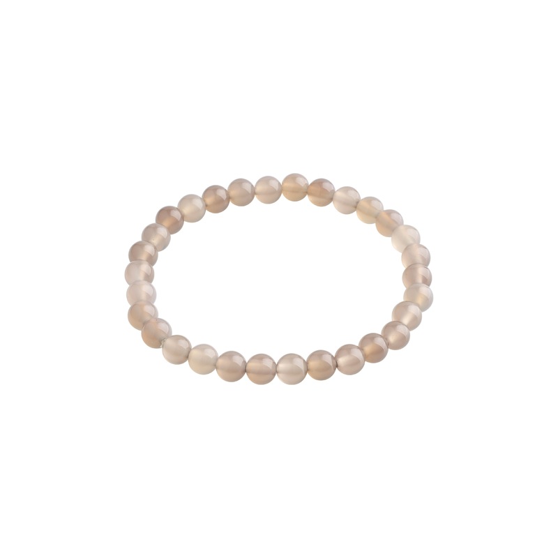 POWERSTONE bracelet, gray agate
