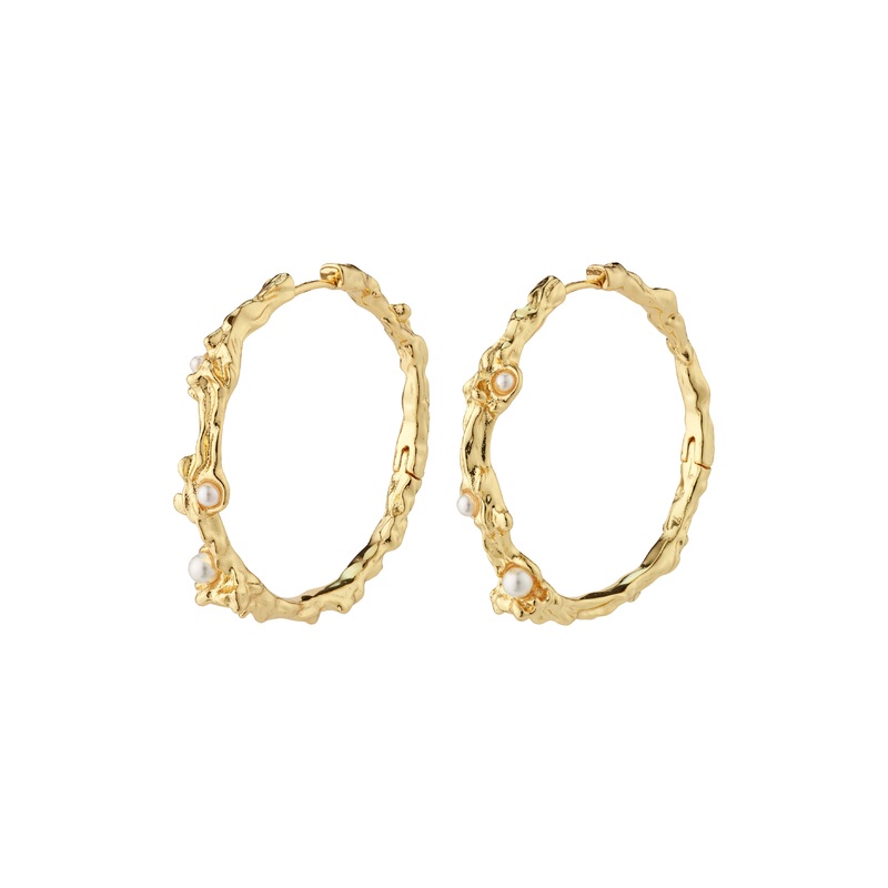 RAELYNN hoops gold-plated