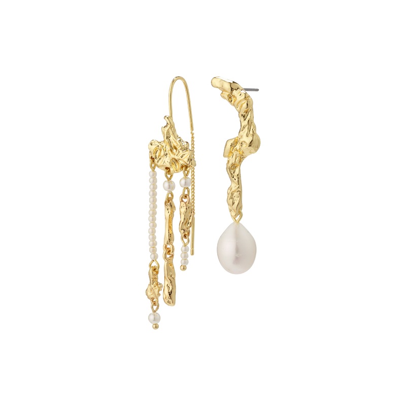 MOON earrings gold-plated