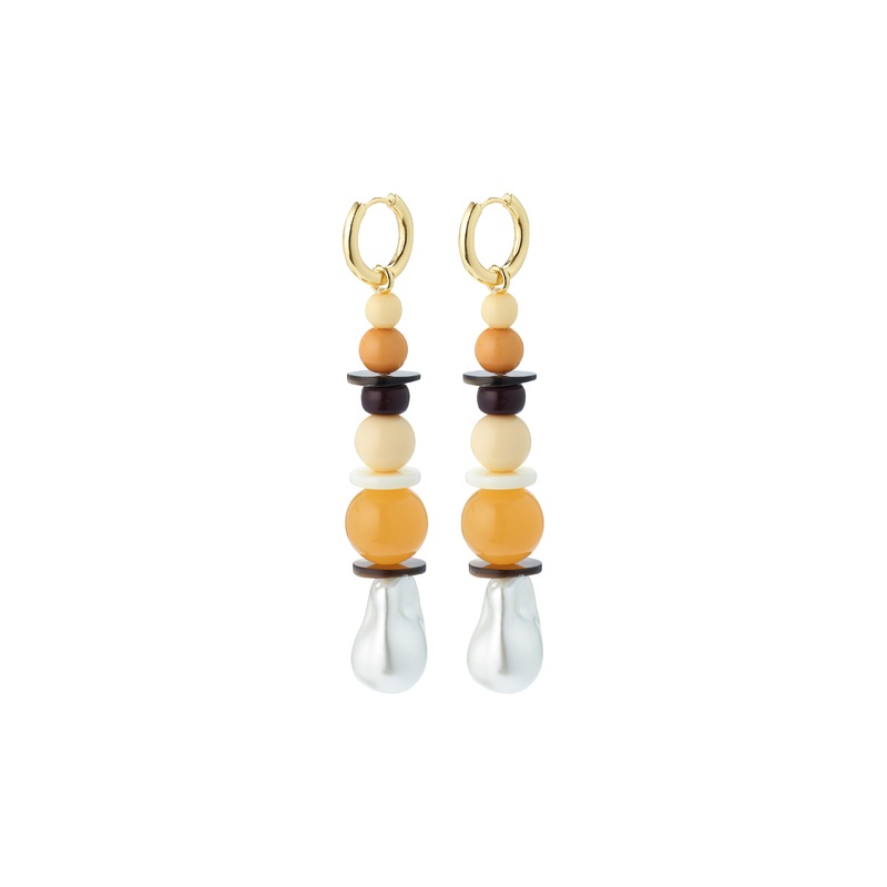 NAILA earrings multi-coloured/gold-plated