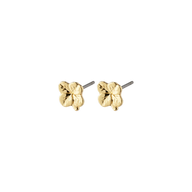 OCTAVIA clover earrings gold-plated