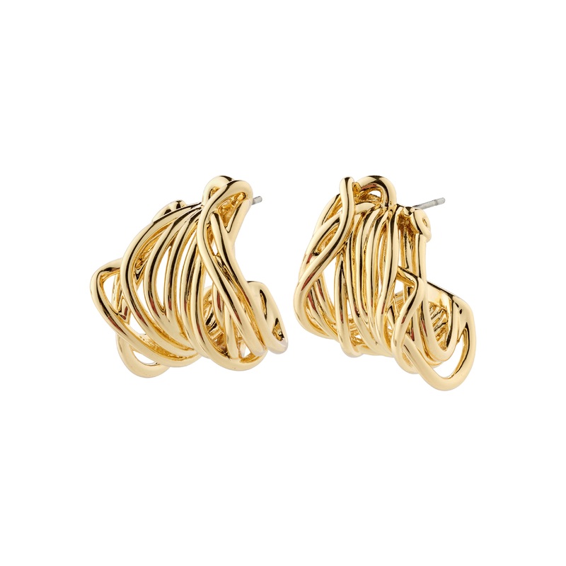 PAMELA earrings gold-plated