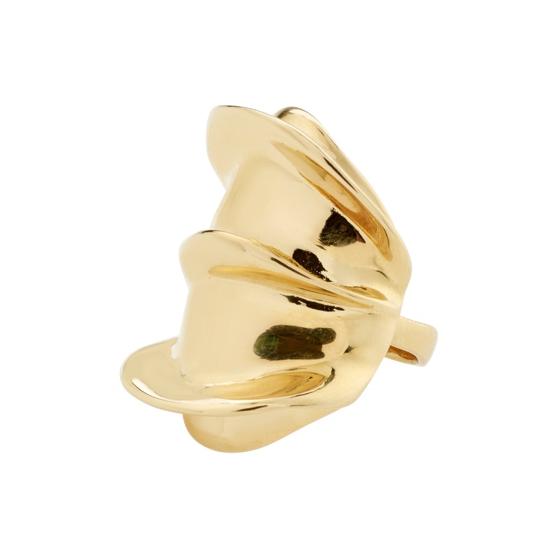 STAY ring gold-plated