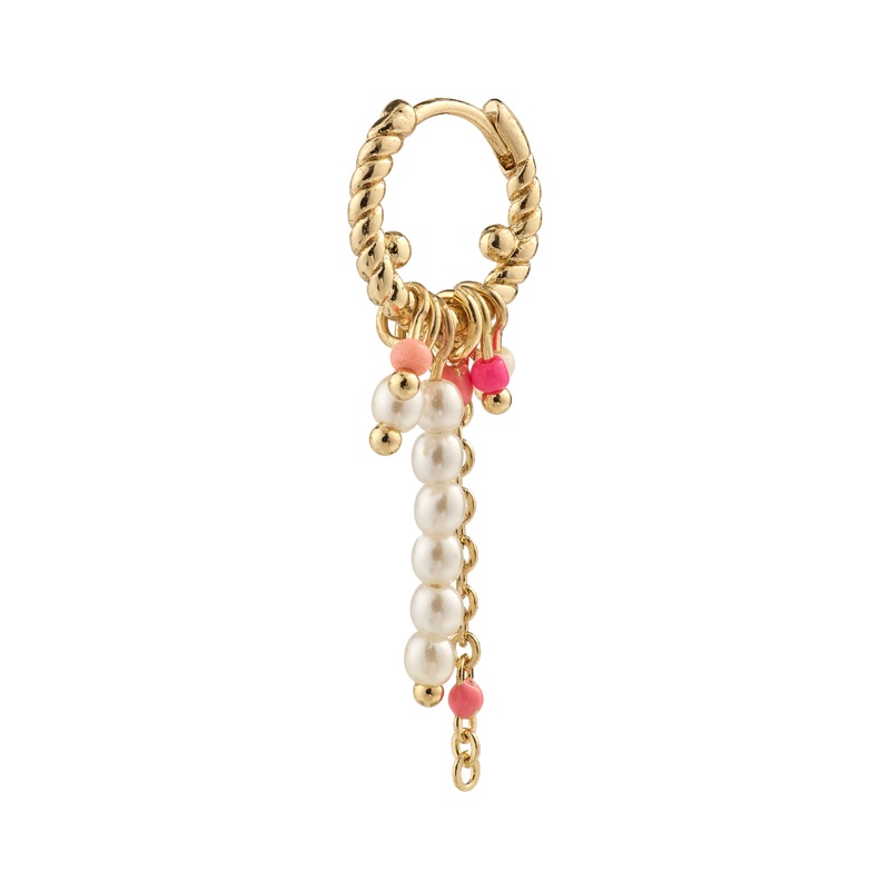 TEKLA single earring gold-plated