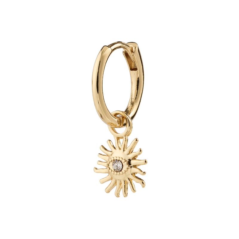 TITANIA single earring gold-plated
