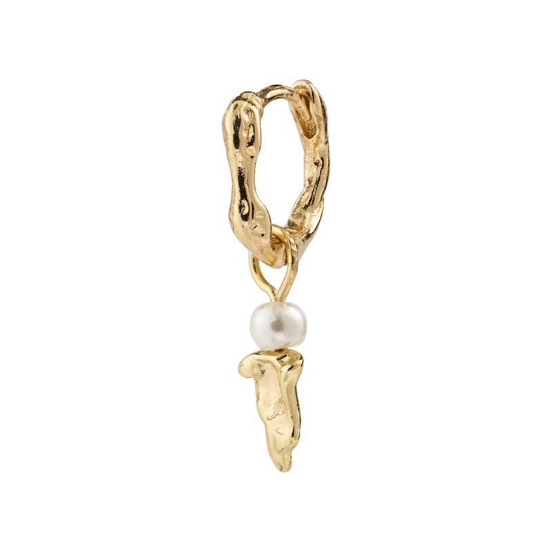 VASILKI single earring gold-plated