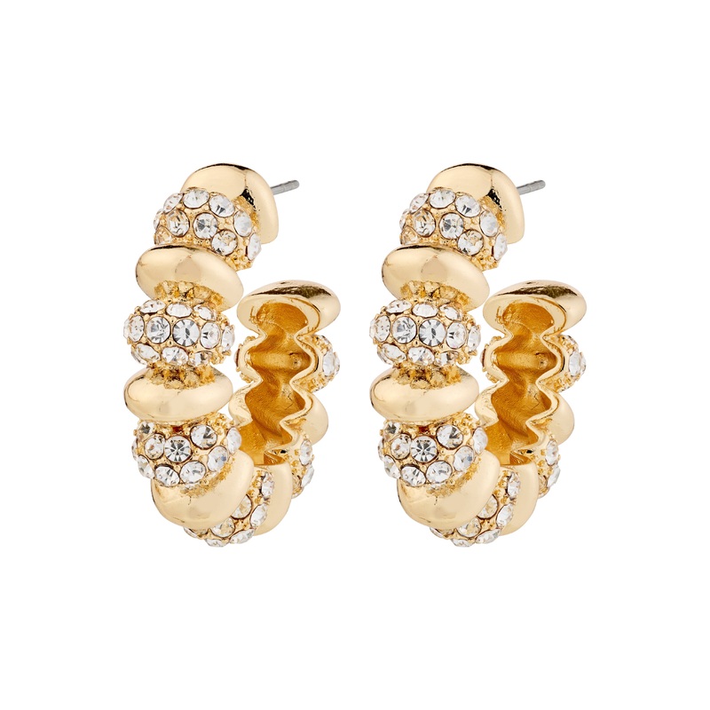 DELPHINE earrings gold-plated