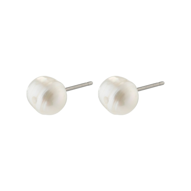 DIONYSIA pearl earrings gold-plated