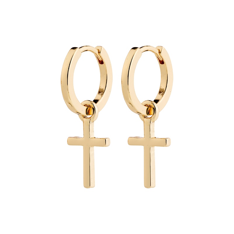 FLYNN earrings gold-plated
