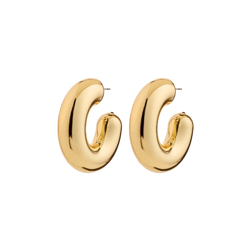 FREJA WEWER x  Napoli hoops medium, gold-plated