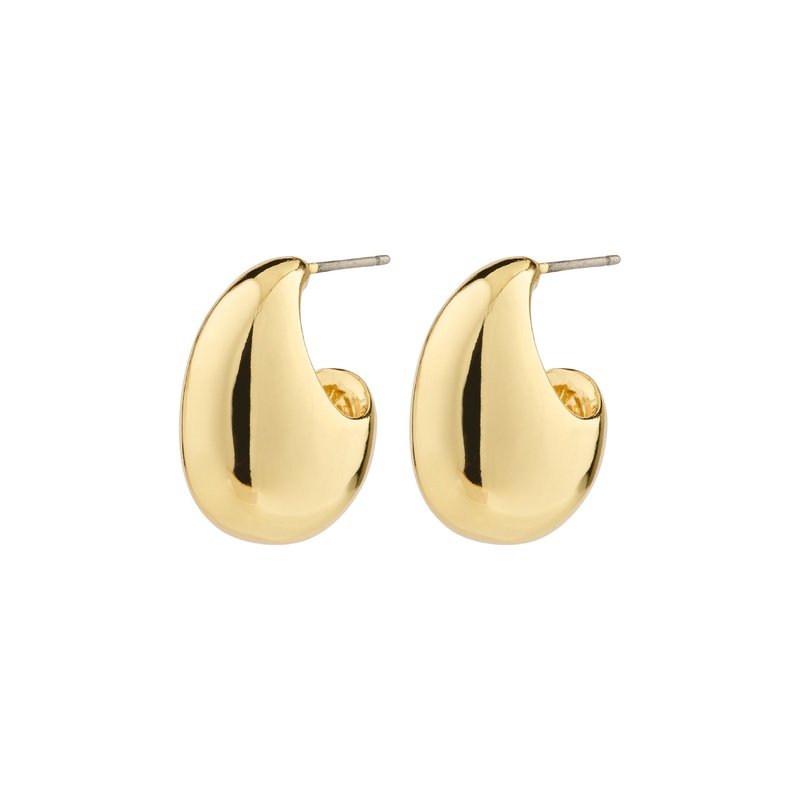 INTENT earrings gold-plated