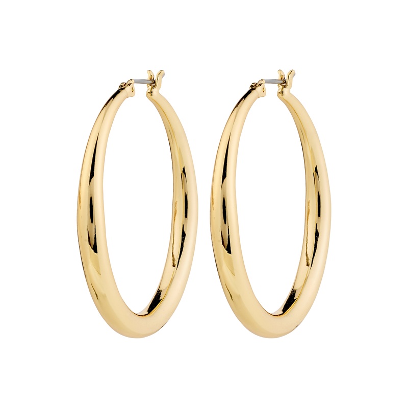 JORUN large hoop earrings gold-plated