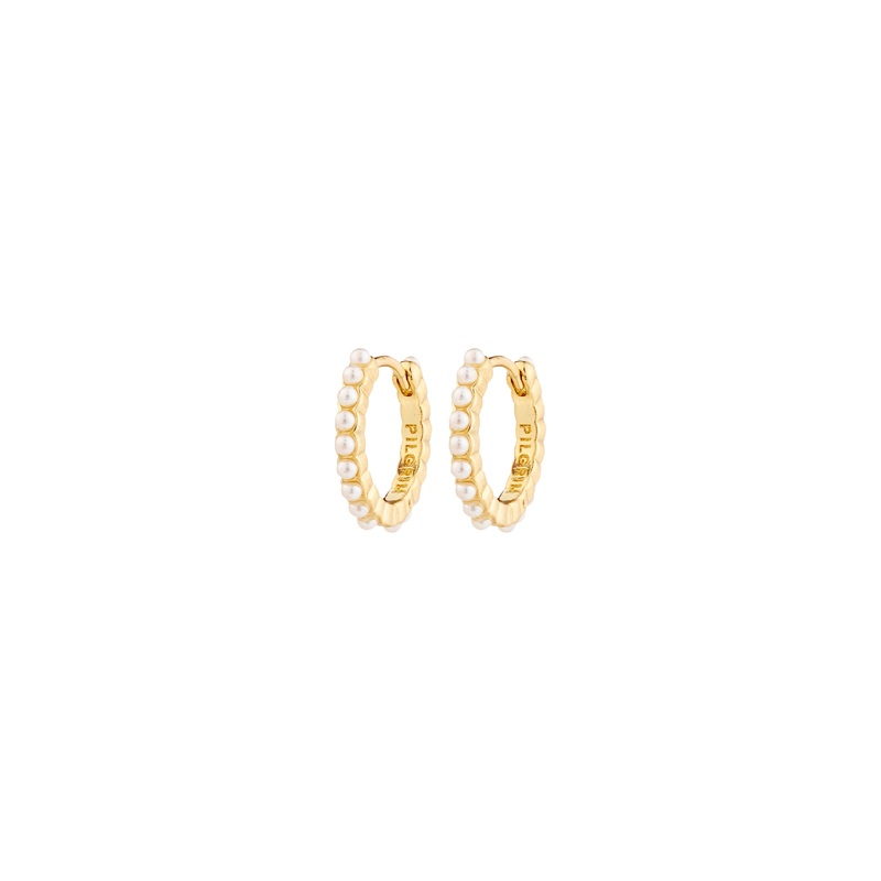 KALIA hoop earrings gold-plated