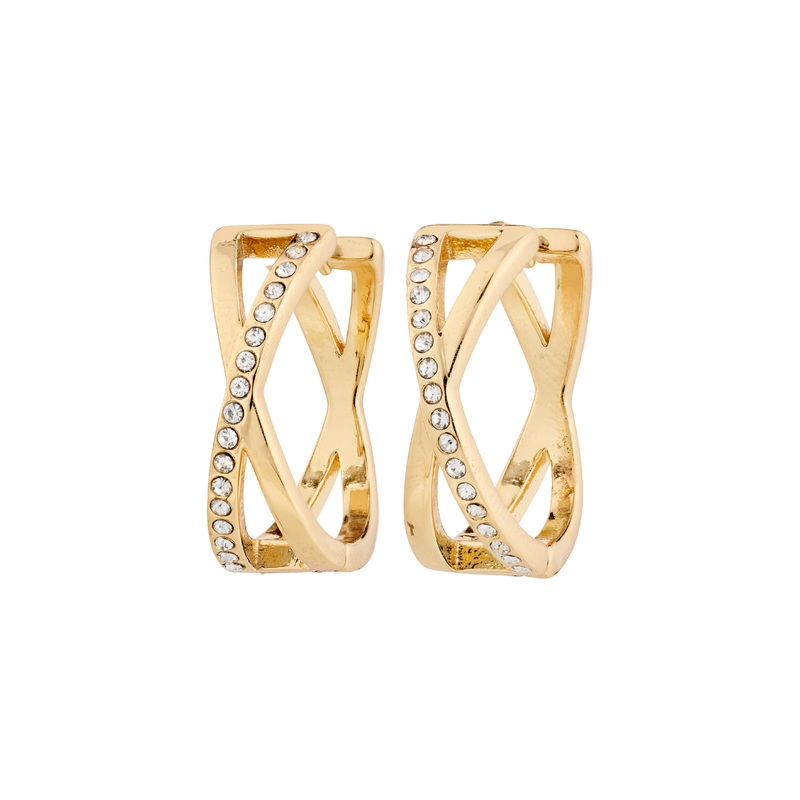 KIRA earrings gold-plated