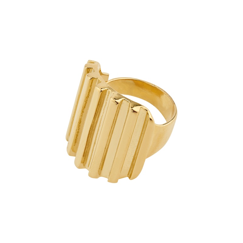 LAUREL ring gold-plated