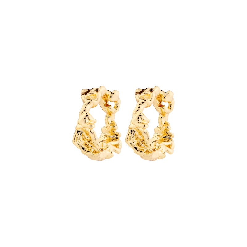 TRUST earrings gold-plated