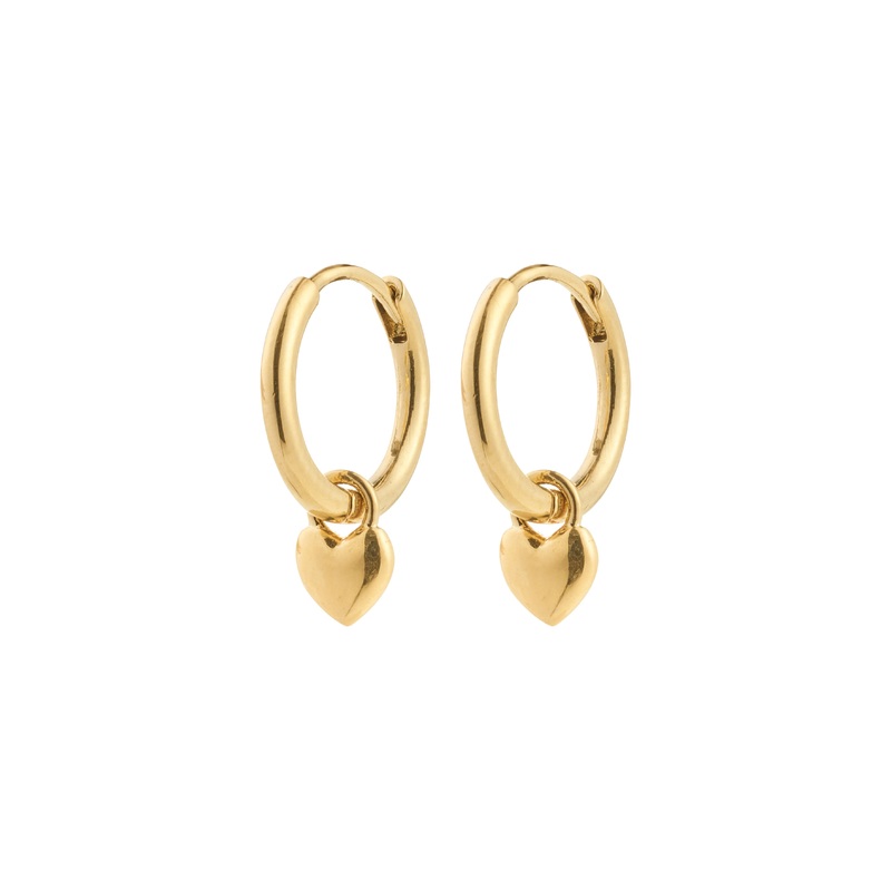 ALAIA earrings gold-plated