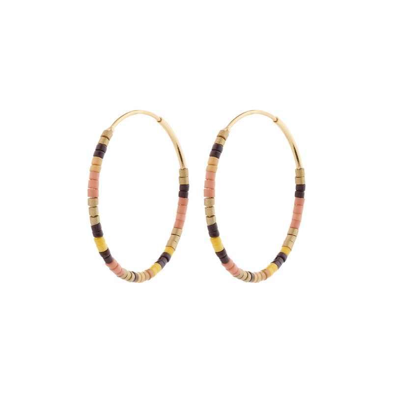 APPOLLONIA earrings gold-plated