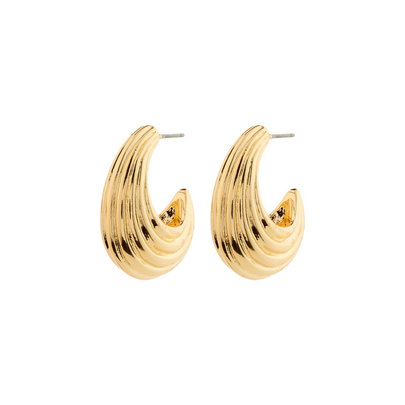 ASLE earrings gold-plated