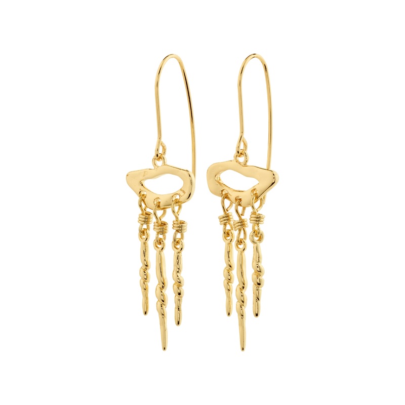 BREEZE earrings gold-plated