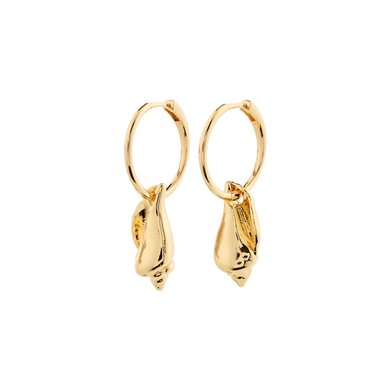 BREEZE hoops gold-plated