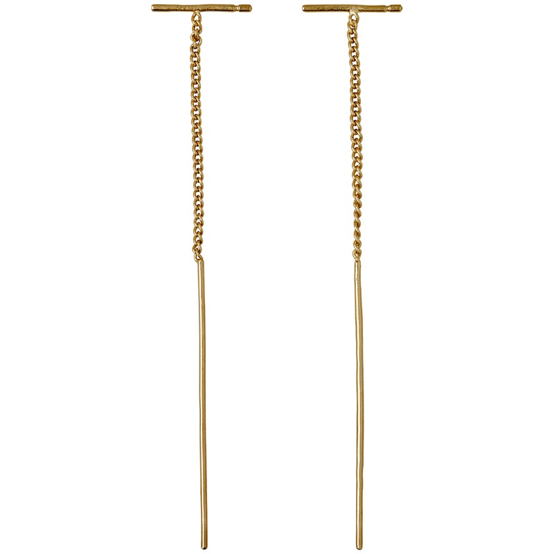 BRIELLE earrings gold-plated