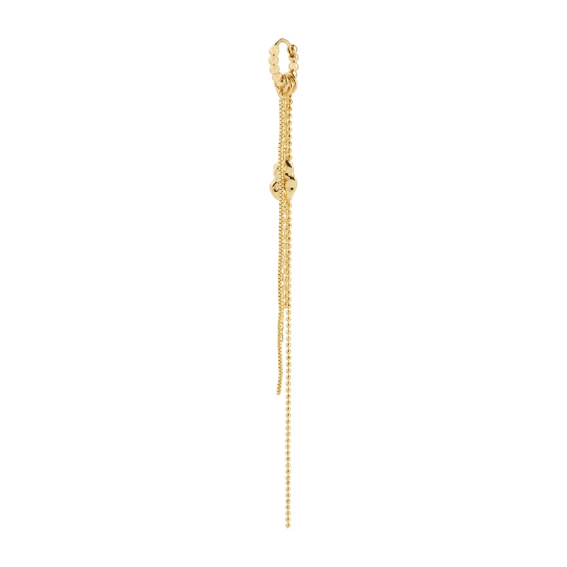 KARTER single earring gold-plated