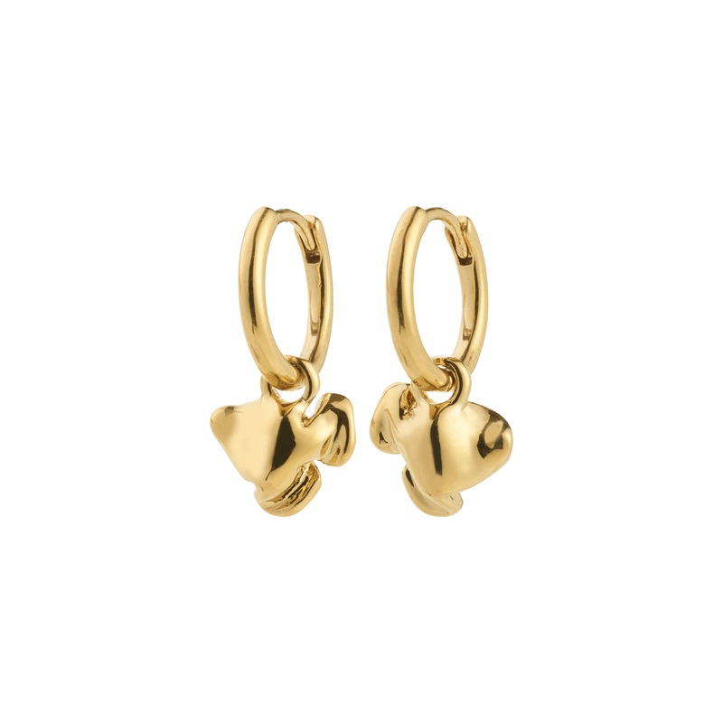 LUIS earrings gold-plated