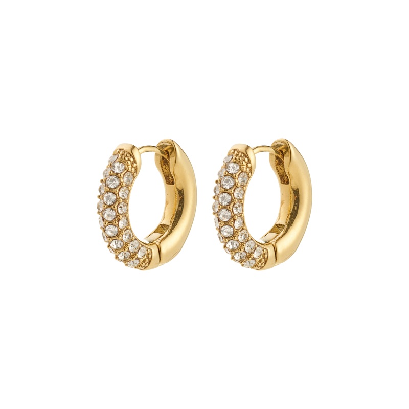 TATUM small hoops gold-plated