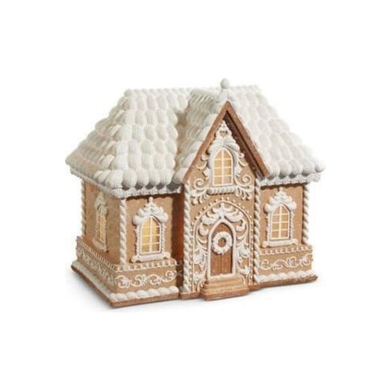 17.5″ Lighted Gingerbread House