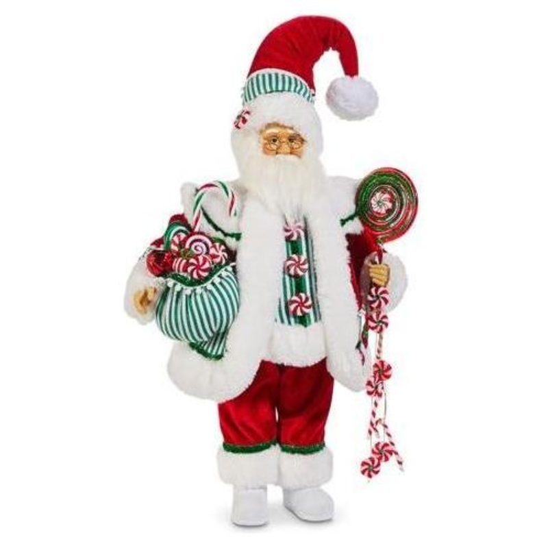 18″ Peppermint Santa
