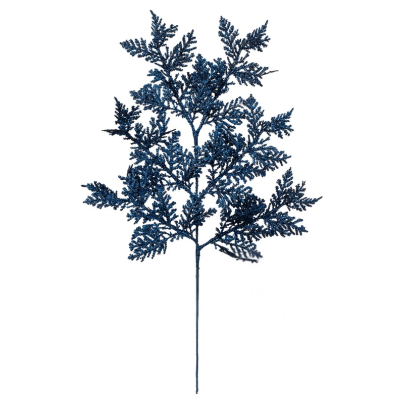 19″ Incense Cedar Glitter Spray: Midnight Blue