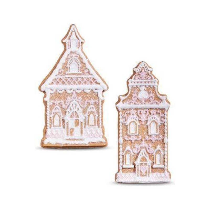 4″ Gingerbread Church Ornament