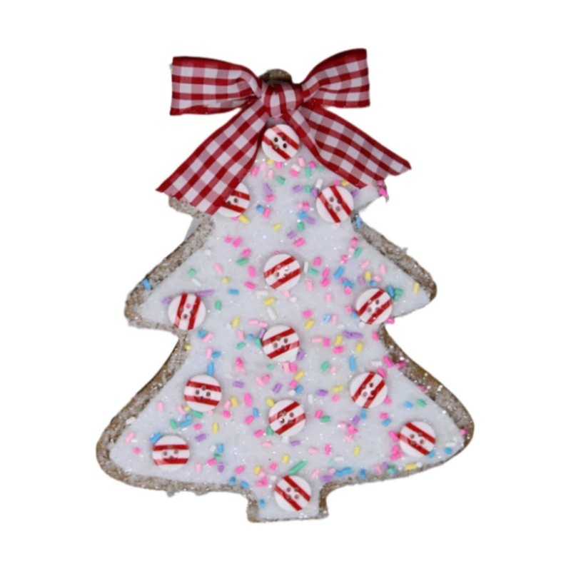 6.25″ Gingerbread Tree Cookie Ornament