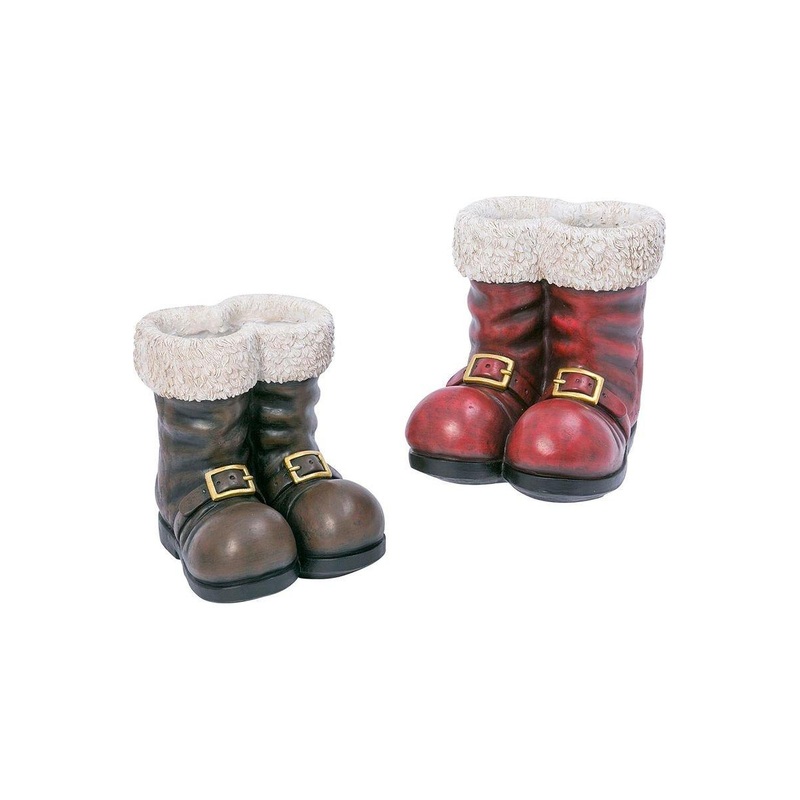 8.5″ Magnesium Santa Boots Container