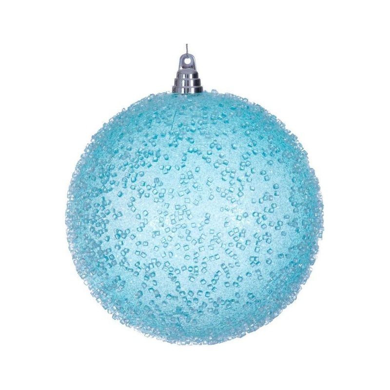 8″ Baby Blue Icy Sugar Ball