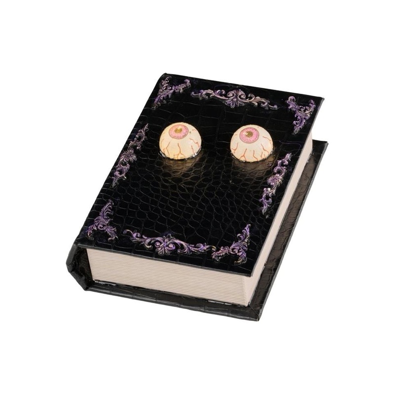 8.25″ Lighted Halloween Book Eyeball