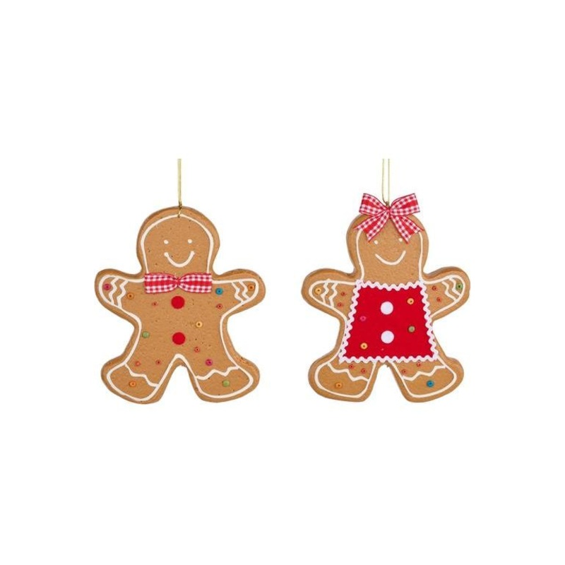 Gingerbread Boy & Girl Ornament