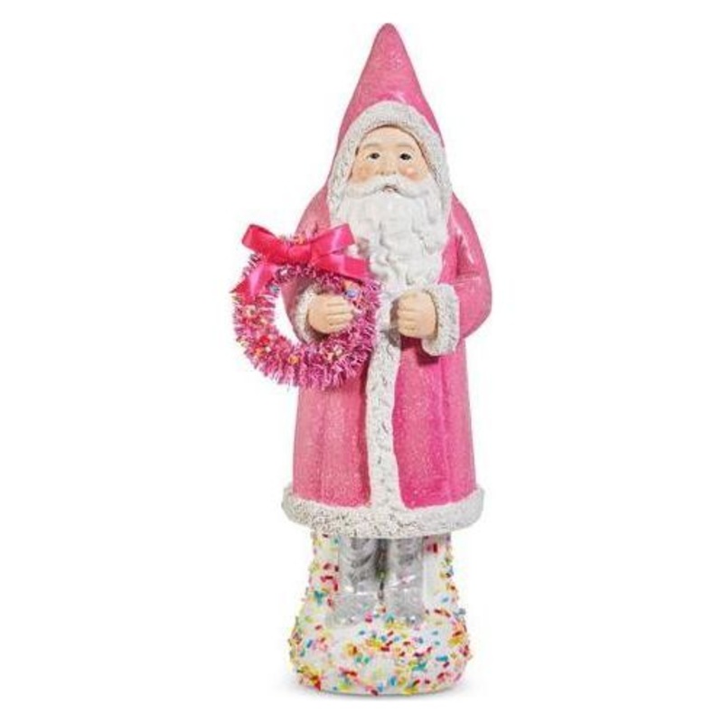 11.75″ Sprinkle Pink Santa