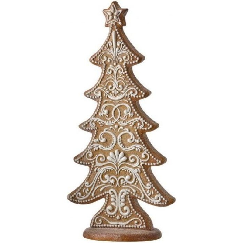 24″ Resin Gingerbread Tree