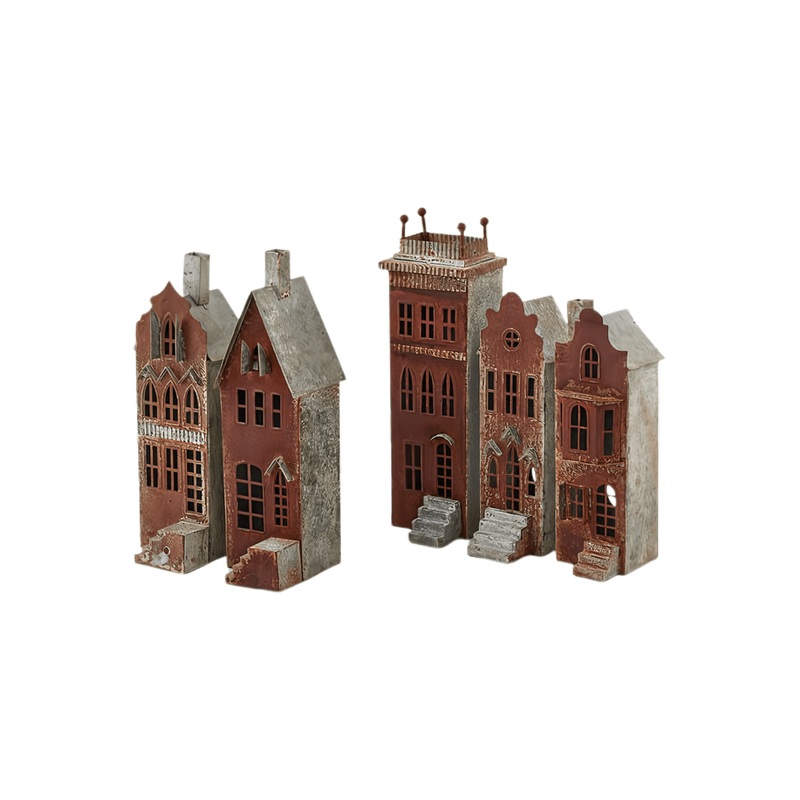 Rustic Metal Town Homes
